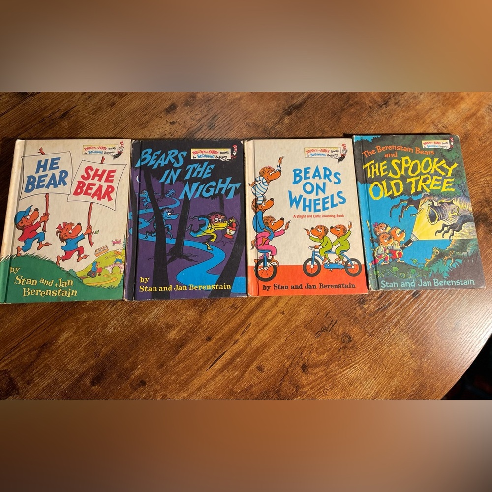 The Berenstain Bears hardback books vintage (4)